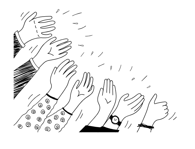 Illustration of a disco ball