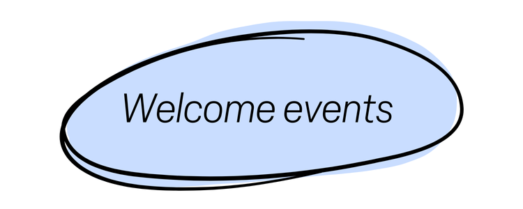 Welcome events